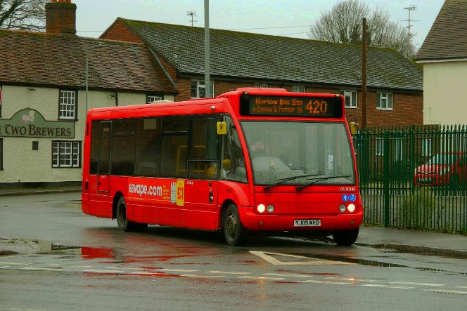 YJ09MHO TRUSTYBUS 420 (TWO BREWERS ONGAR) 6-12-20 (R DOWNTON)
