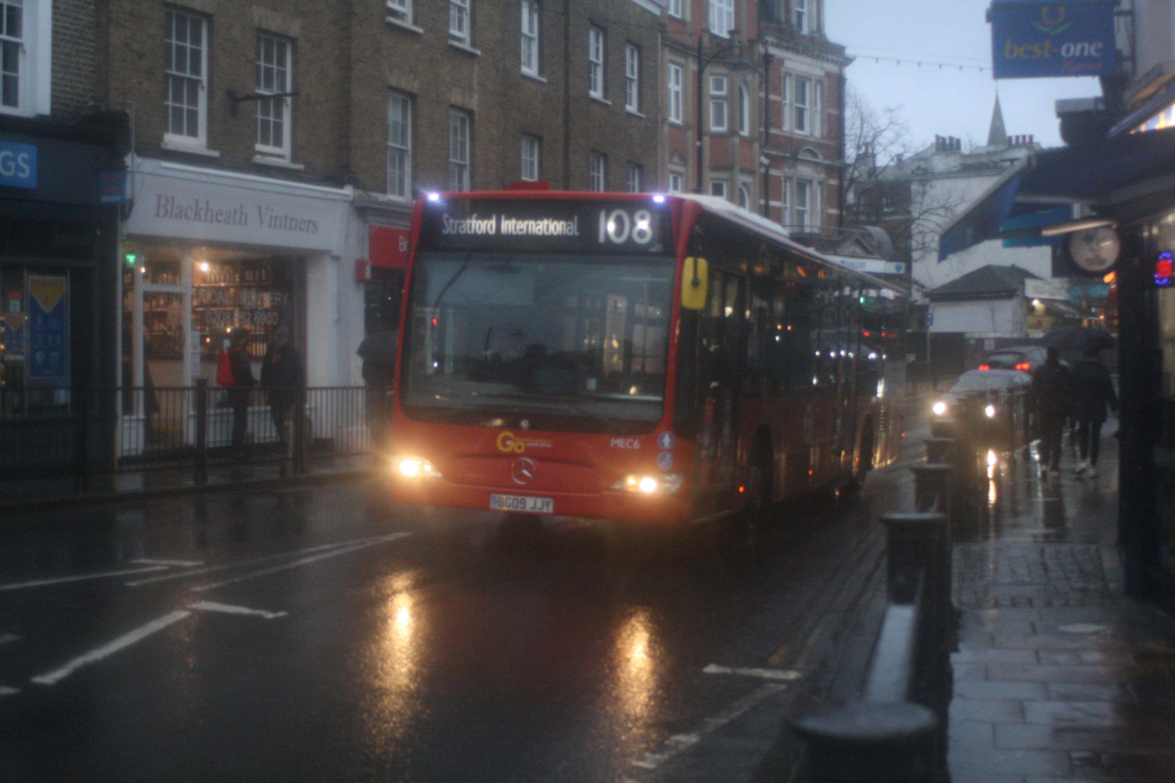 BG09JJY MEC6 GAL 108 (BLACKHEATH VILLAGE) 6-2-21