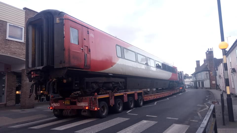 COLNE VALLEY RAILWAY MKIV COACH EX EAST COAST (HD) 11-3-21 (S AUSTIN)